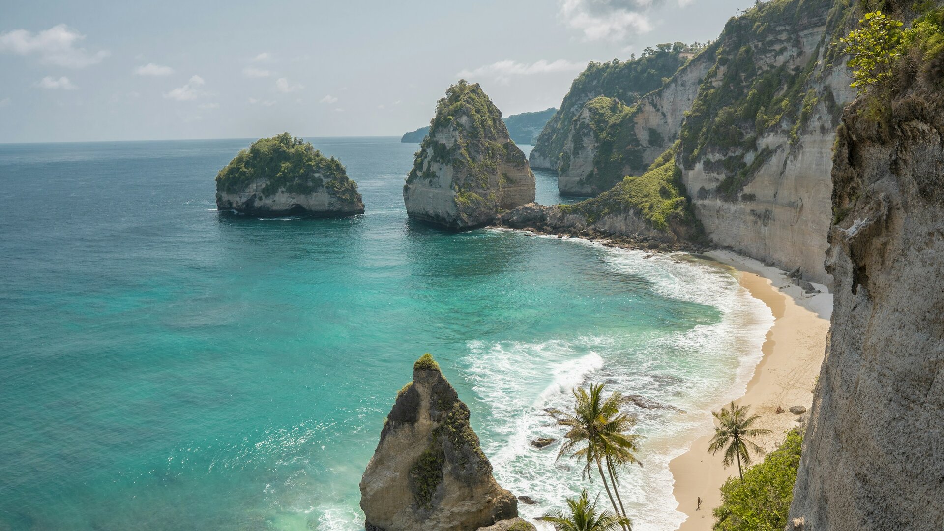 Broken Beach on the west coast of Nusa Penida